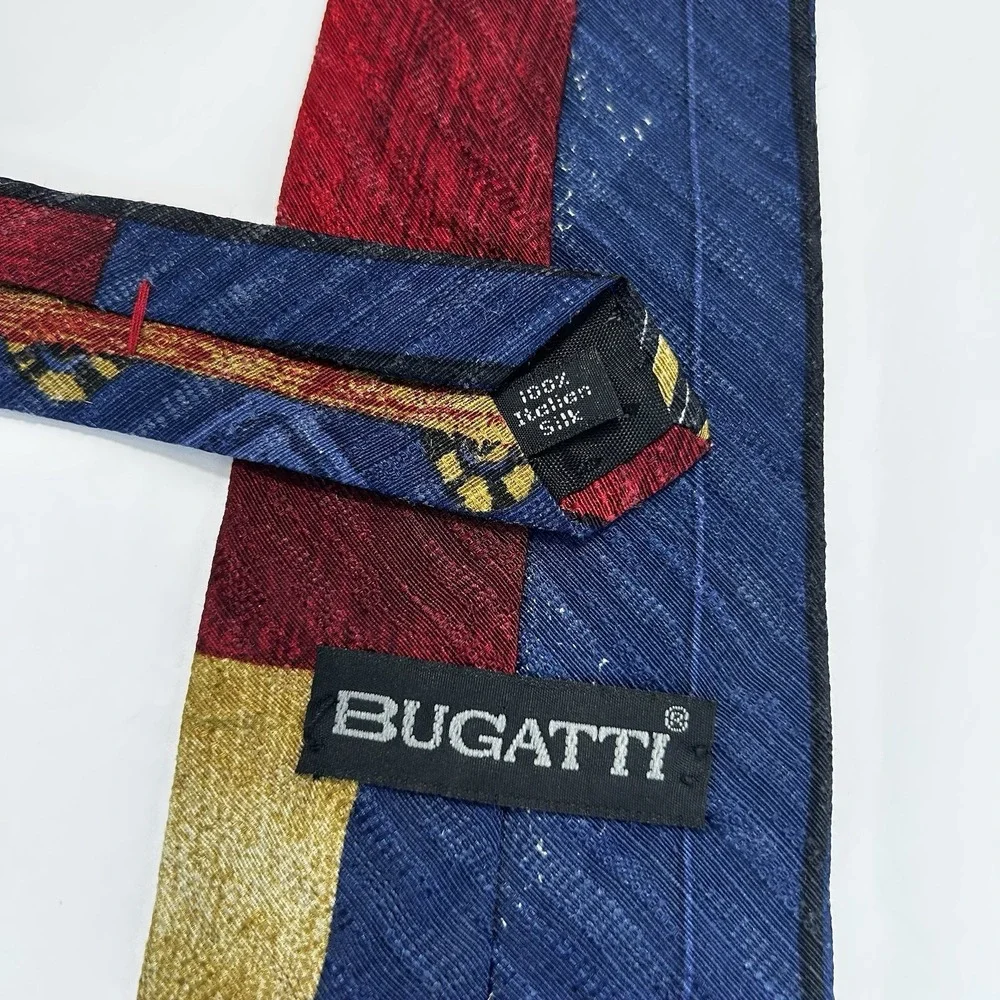 Giorgio Brazilini Men Dress Silk Tie 3.75" wide 60" long Made in Italy - Picture 2 of 5